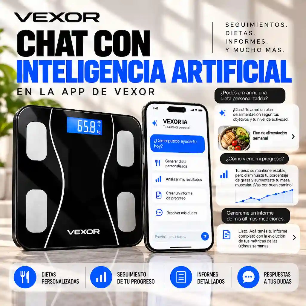 Vexor Smart Scale® - Llega al verano en tu mejor forma